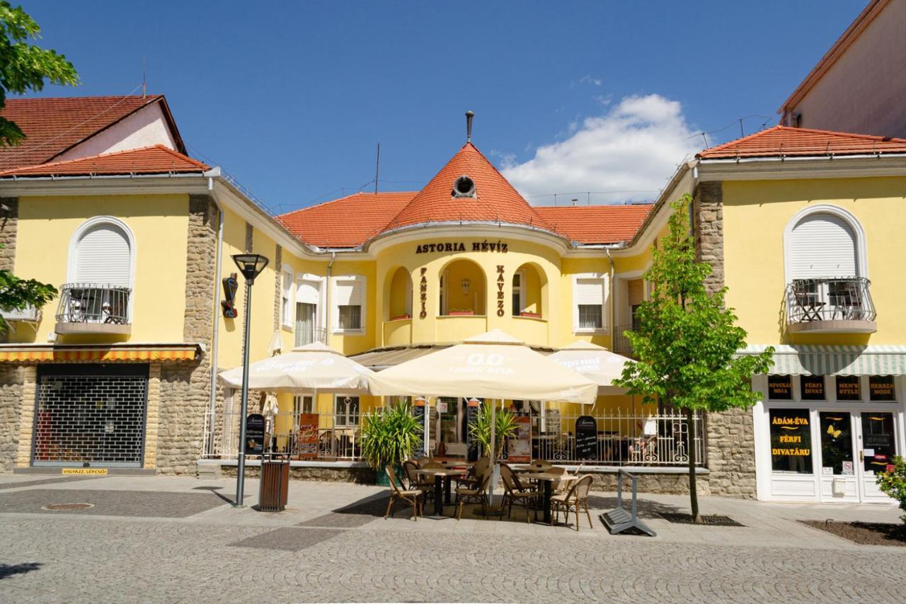 Astoria Panzio Bed & Breakfast Heviz Bagian luar foto