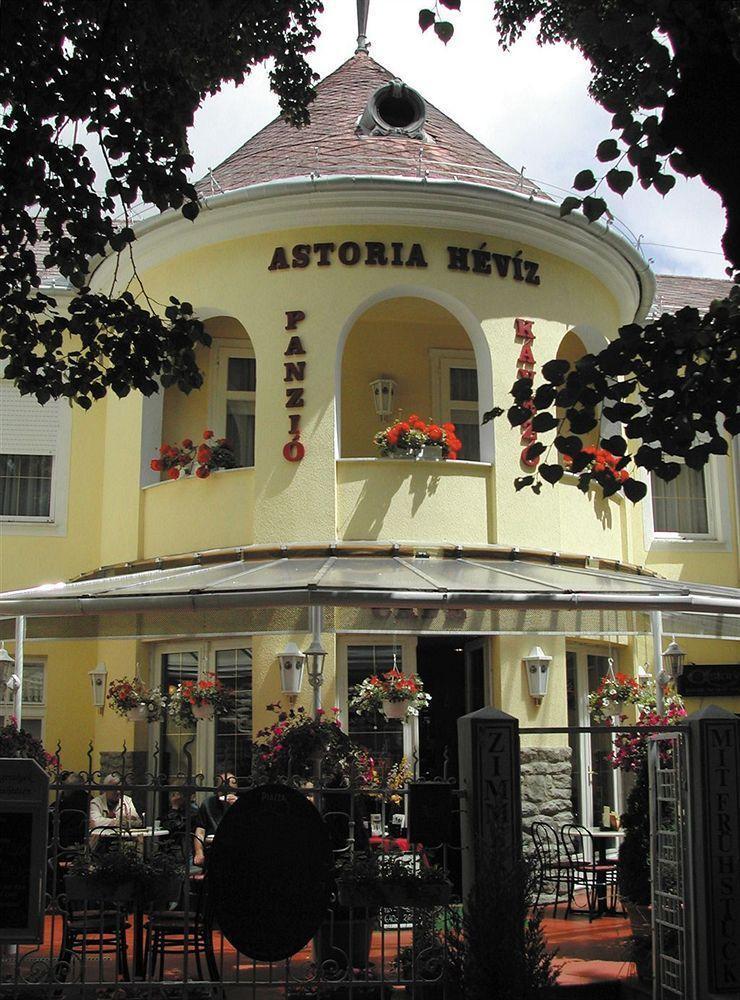 Astoria Panzio Bed & Breakfast Heviz Bagian luar foto