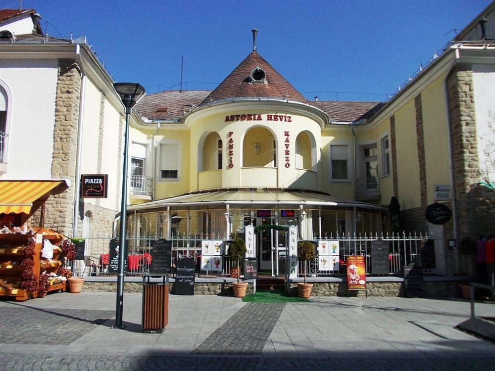 Astoria Panzio Bed & Breakfast Heviz Bagian luar foto