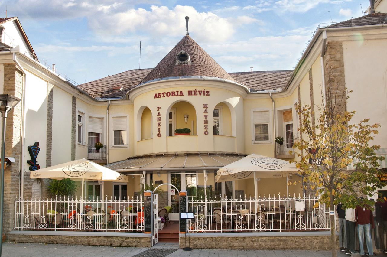 Astoria Panzio Bed & Breakfast Heviz Bagian luar foto